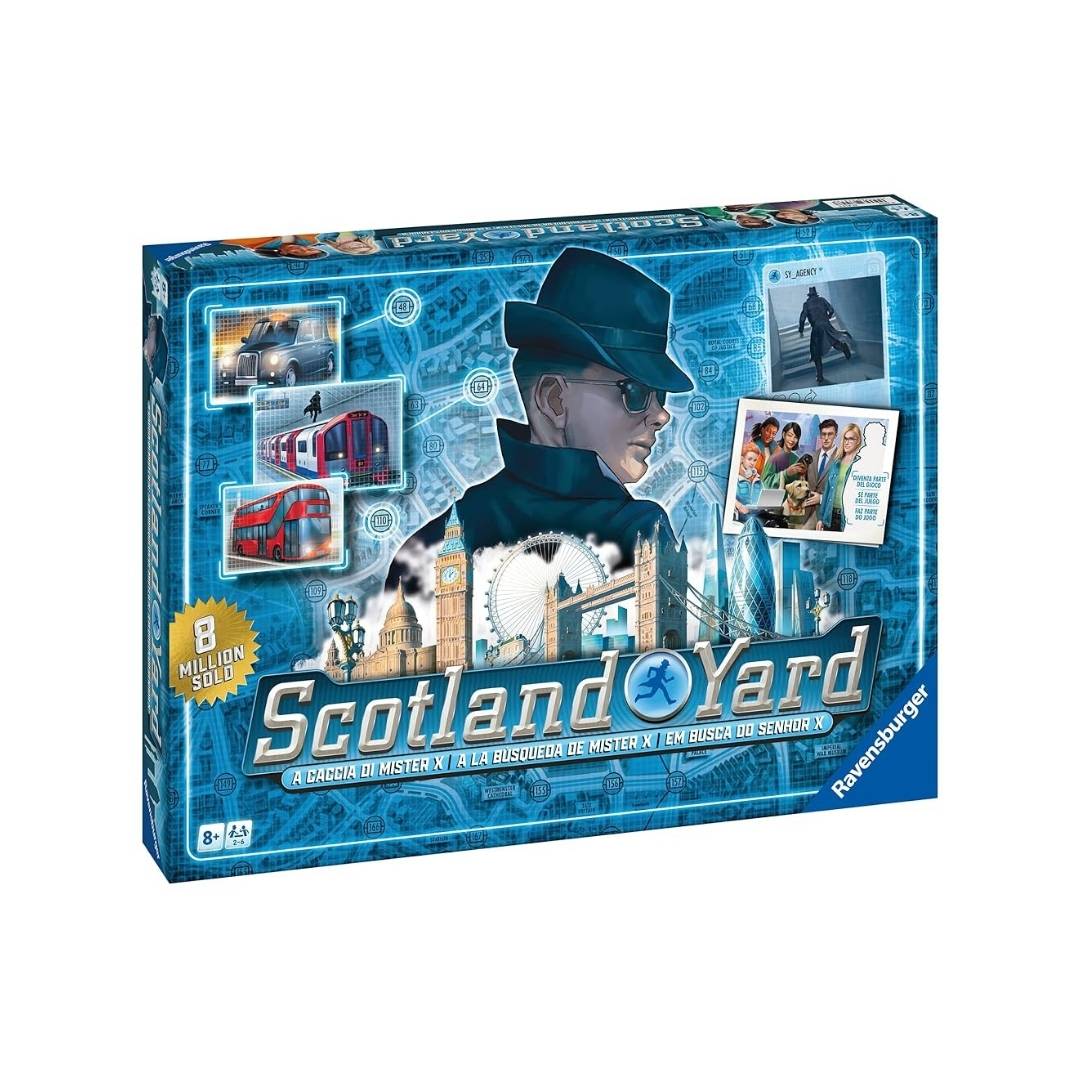 Scotland Yard. A caccia di Mister X. Gioco da tavolo