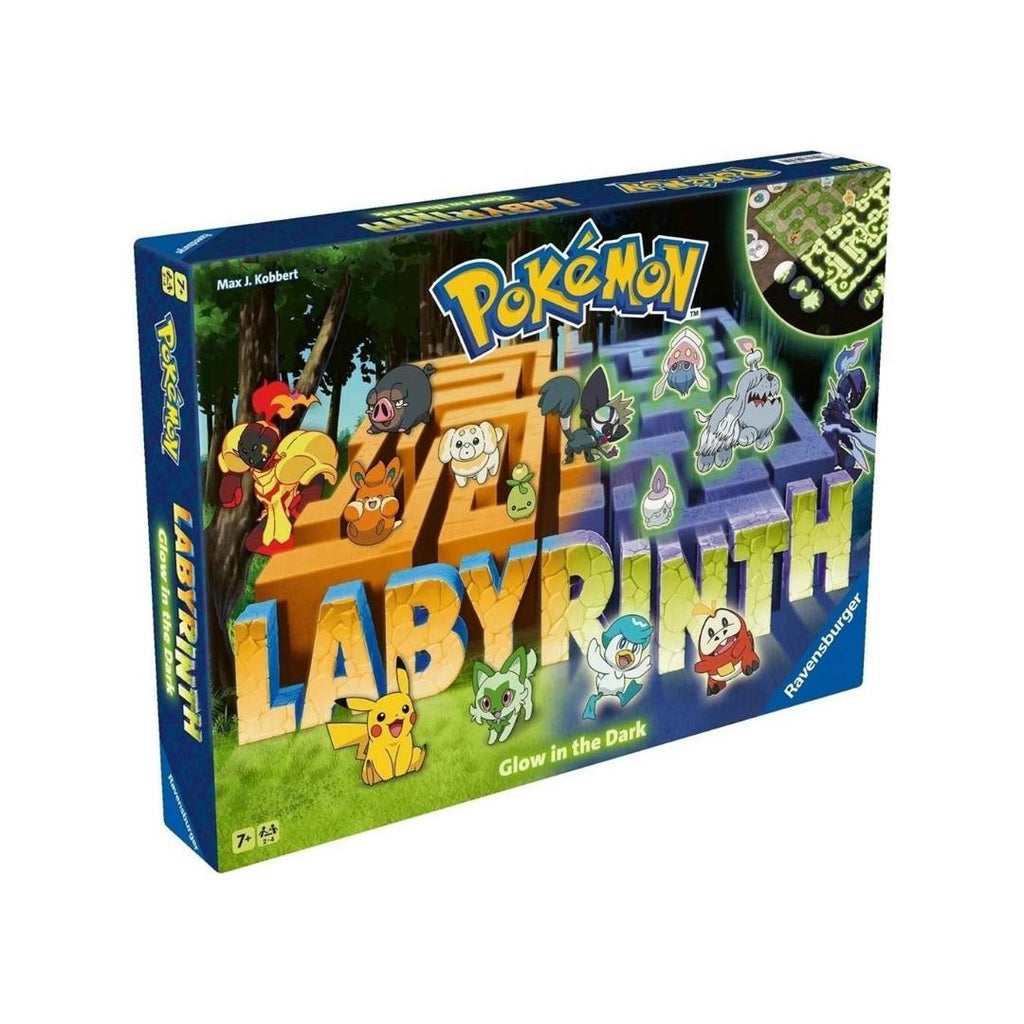 Pokémon Labyrinth Glow in the Dark. Gioco da tavolo