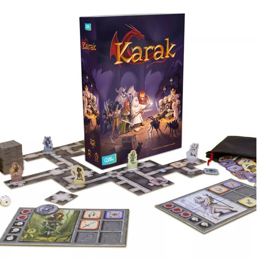 Le Catacombe di Karak. Gioco da tavolo