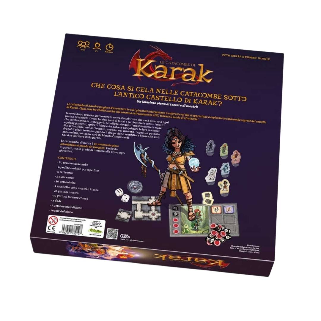 Le Catacombe di Karak. Gioco da tavolo