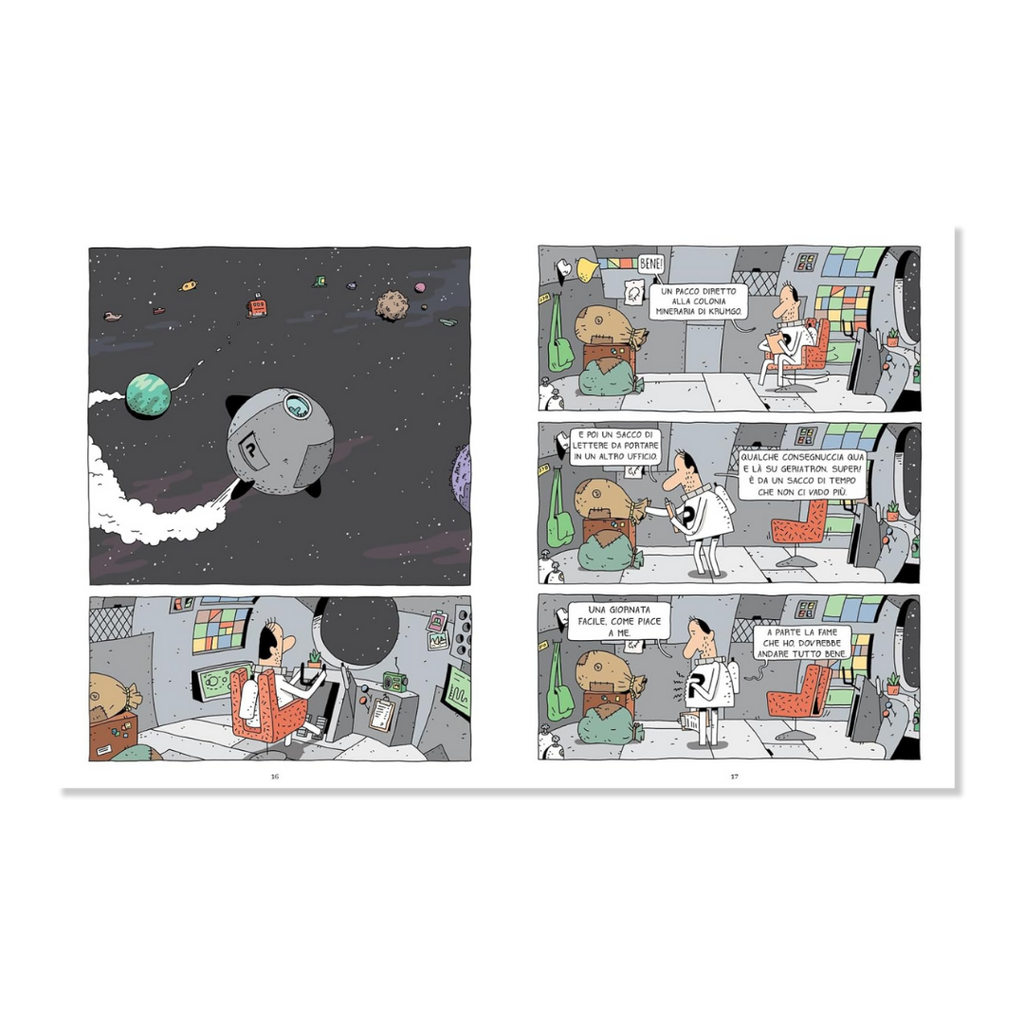 Una fame terrificante – Il postino spaziale