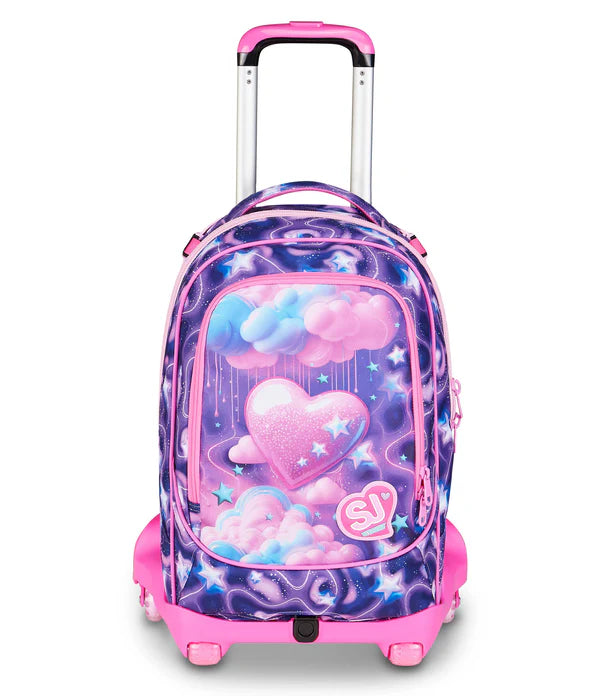 Trolley seven 8 ruote - fluffy pink