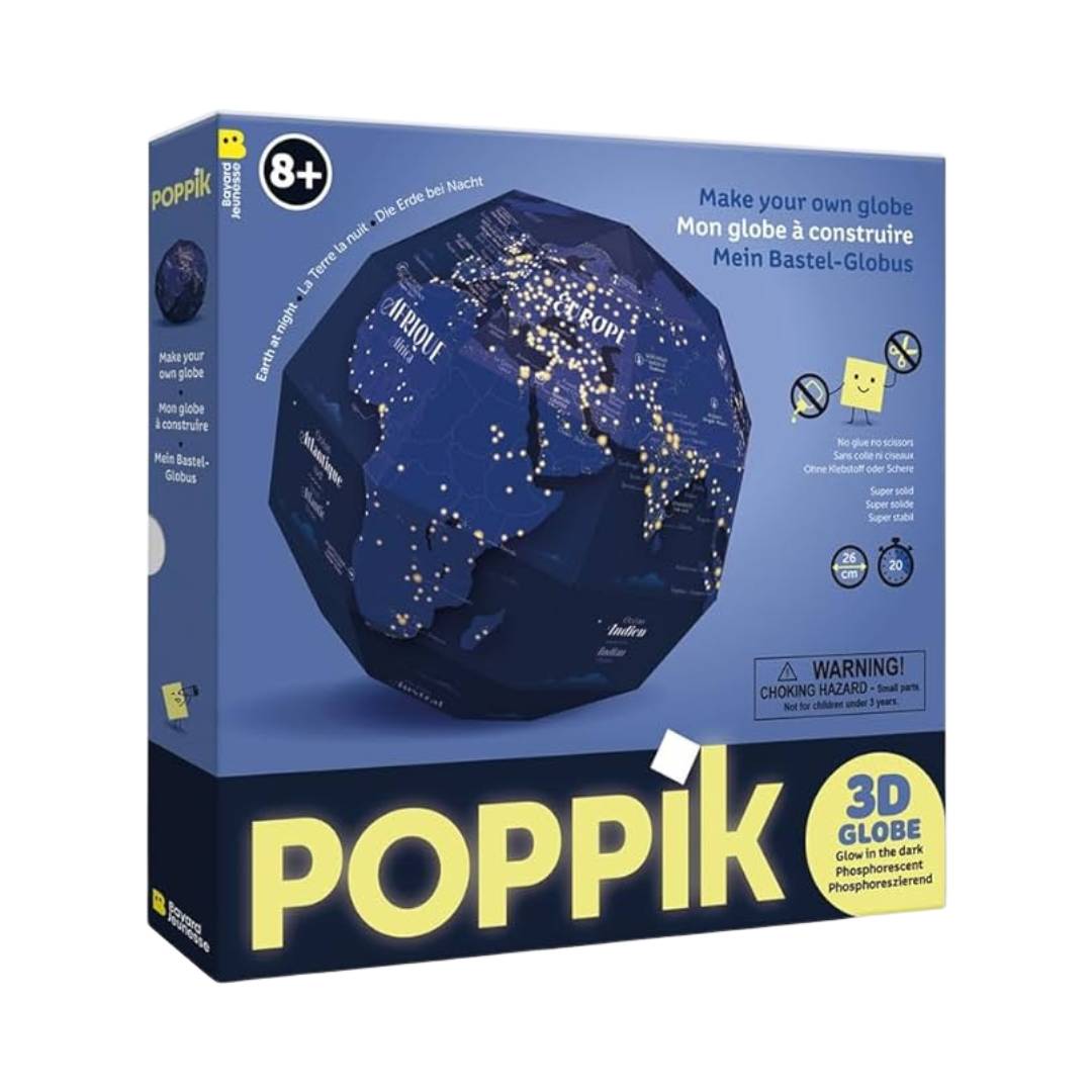 Mappamondo 3D - La Terra di Notte