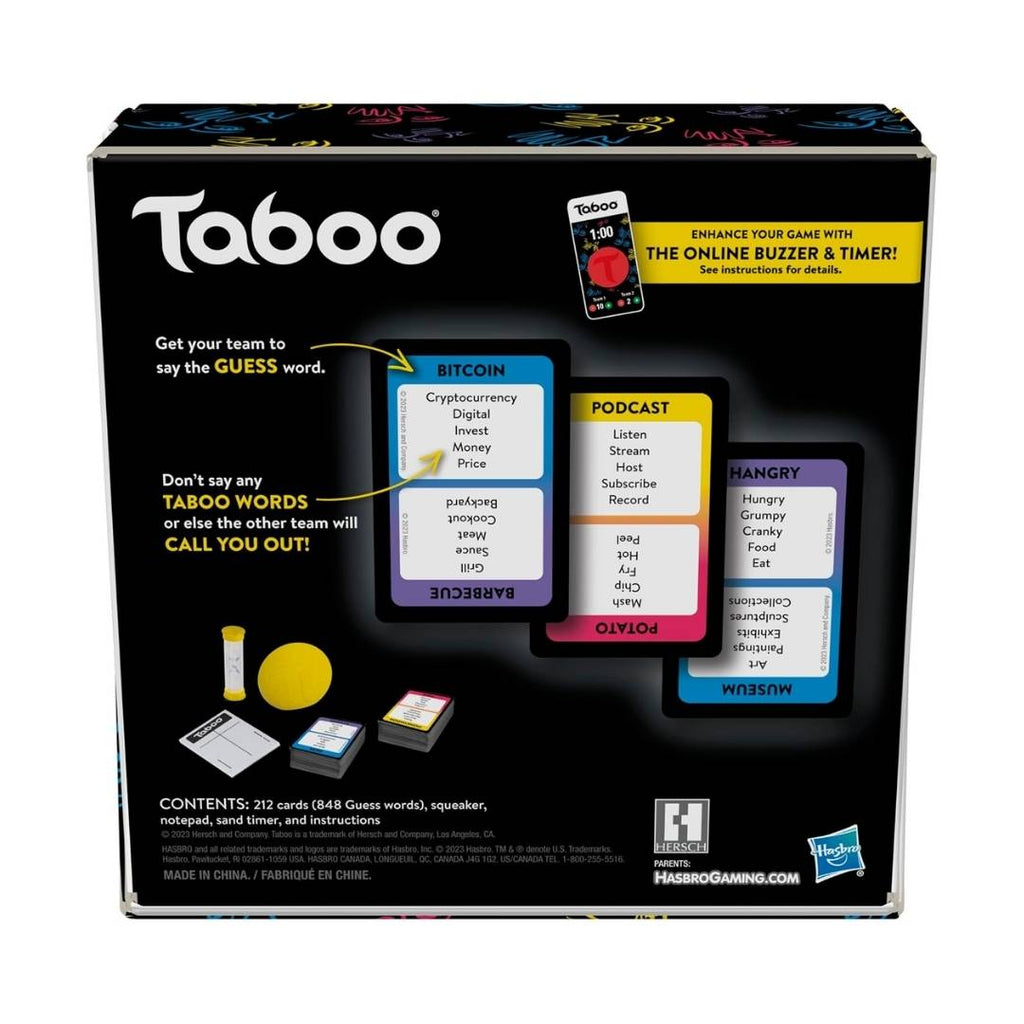 Taboo Gioco di parole vietate