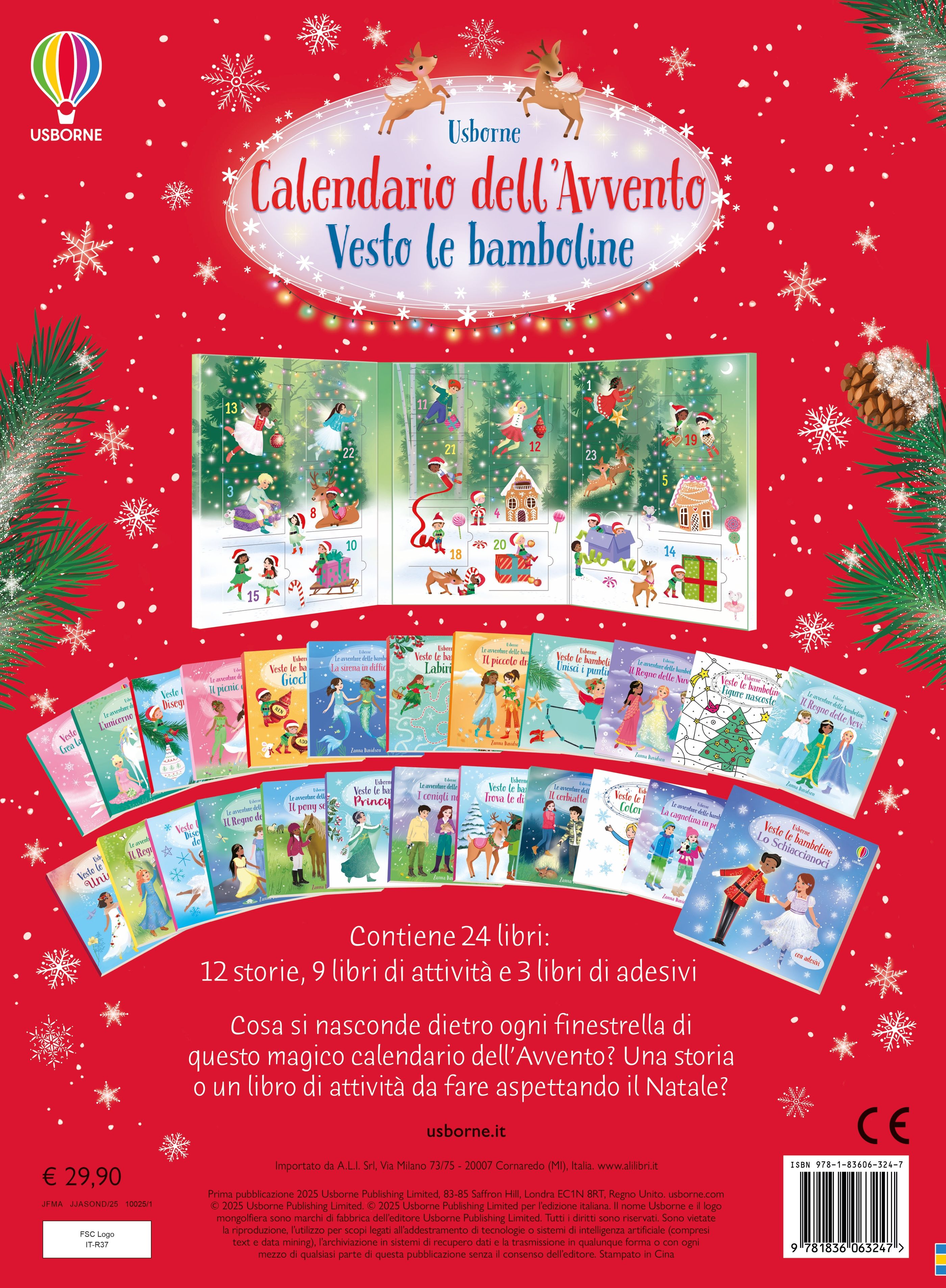 Calendario dell'Avvento - Vesto le bamboline