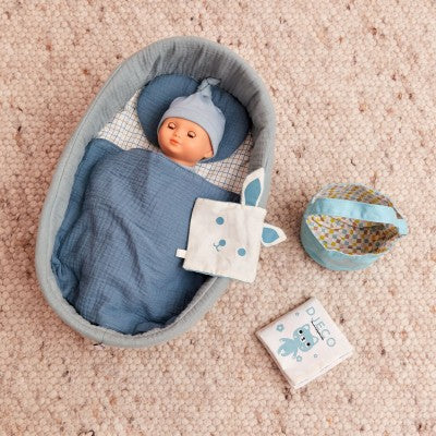 Bambola bebè Pomea Neige