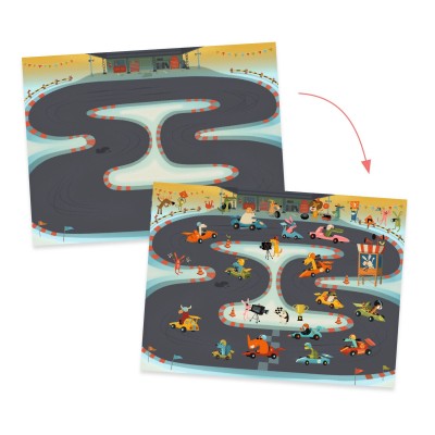 Trasferelli decalcomanie Asfalto