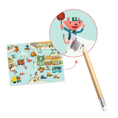 Trasferelli decalcomanie Asfalto