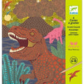 Carte da grattare dinosauri