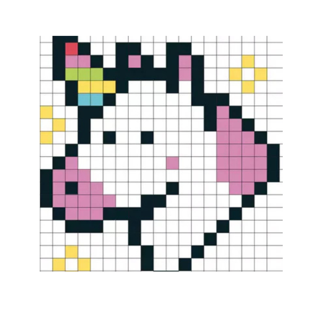 Pixel Art Magnetico - Kawaii