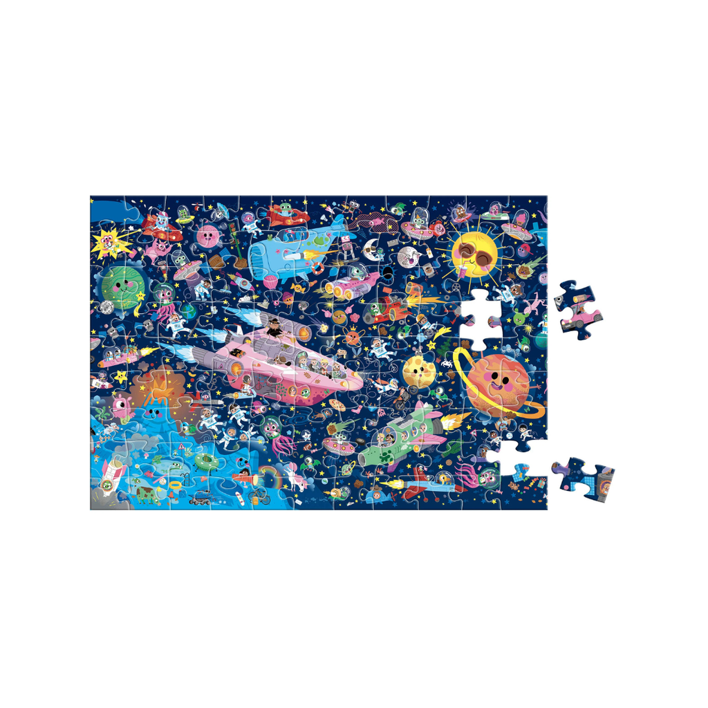 Puzzle cerca e trova 100pz – Nello spazio