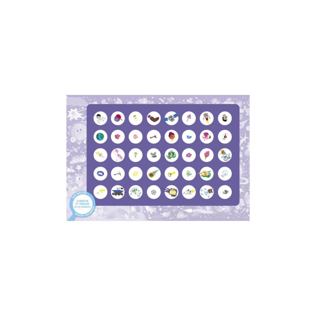 Puzzle cerca e trova 100pz – Nello spazio