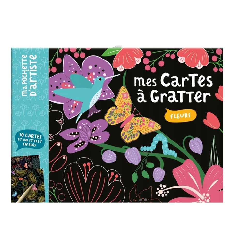 Scratch Art I Fiori