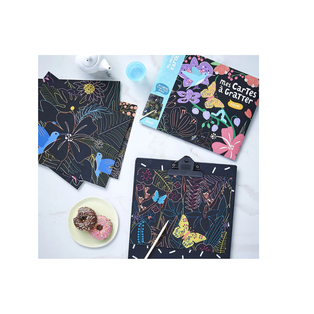 Scratch Art I Fiori