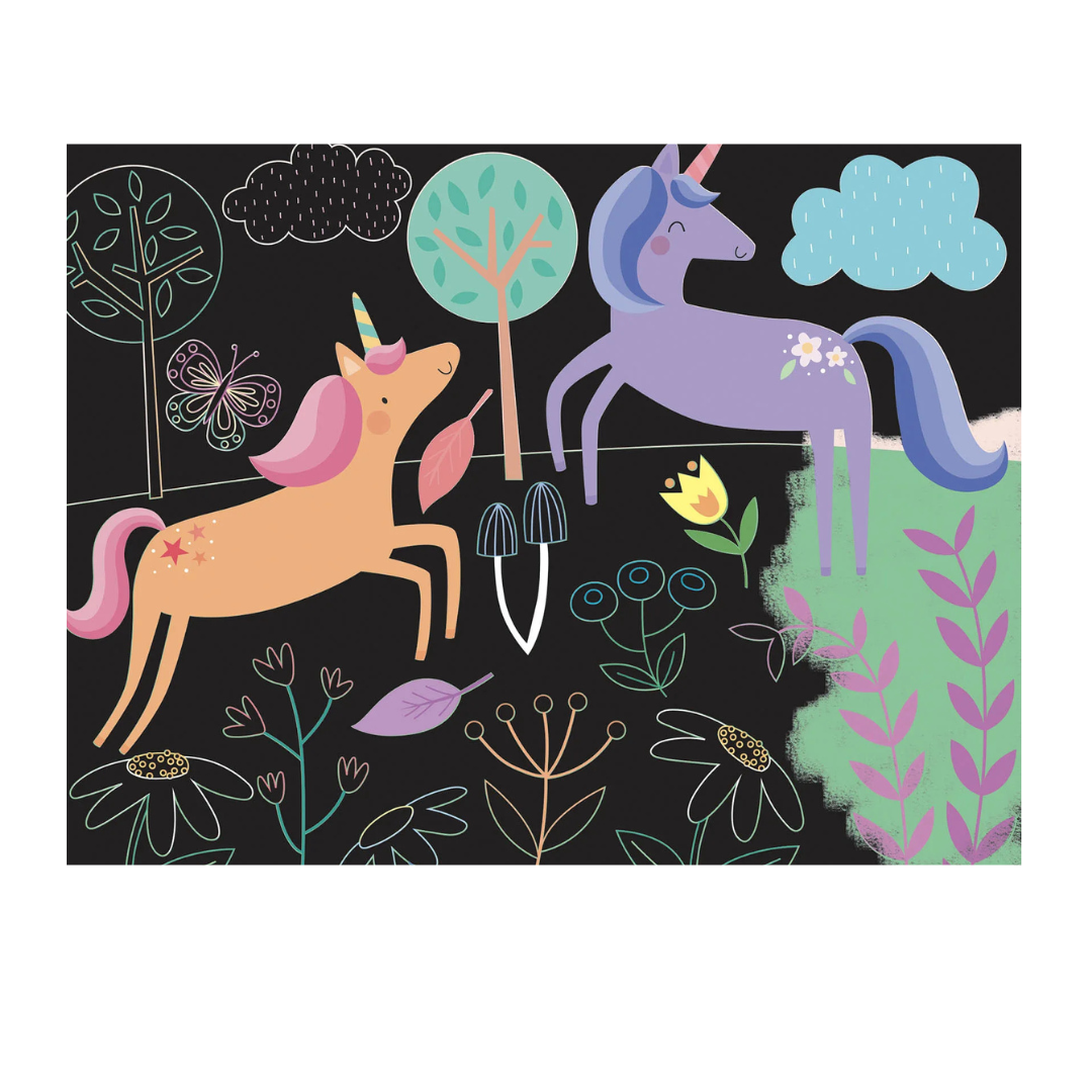 Scratch Art Unicorni
