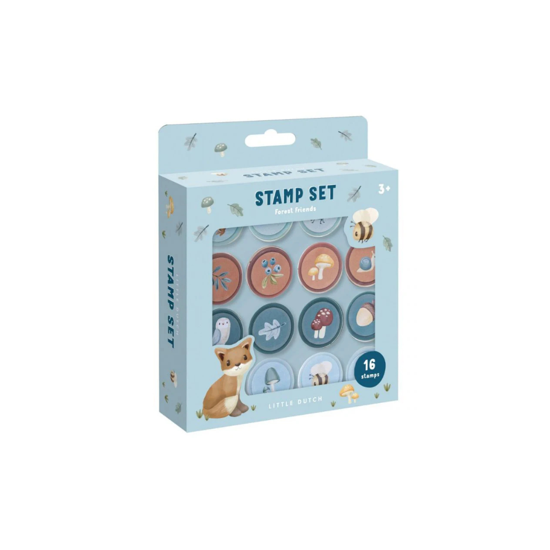 Set timbri forest friends Little Dutch