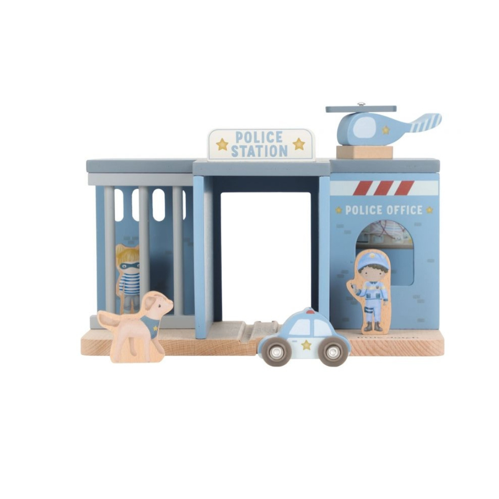 Stazione di Polizia in legno