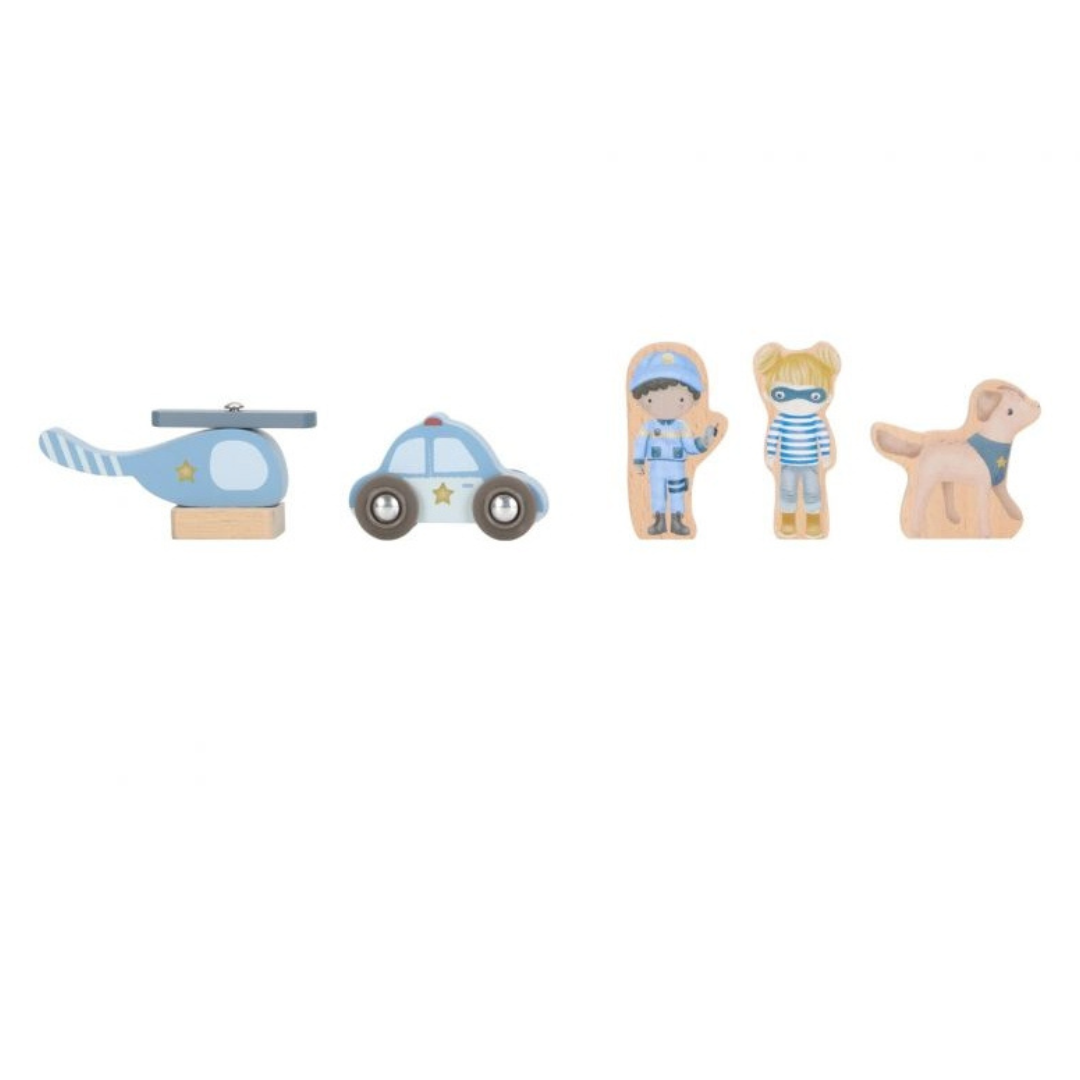 Stazione di Polizia in legno