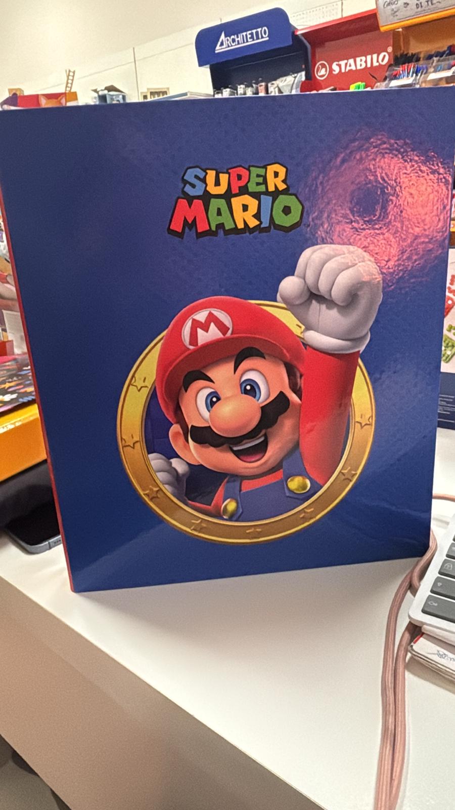 Raccoglitore ad anelli Super Mario