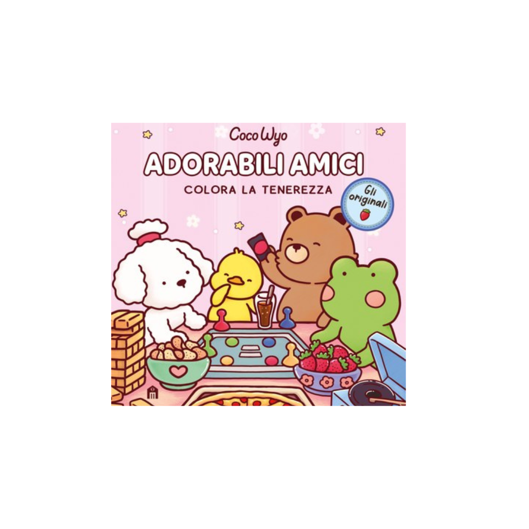 Adorabili amici – Libro da colorare