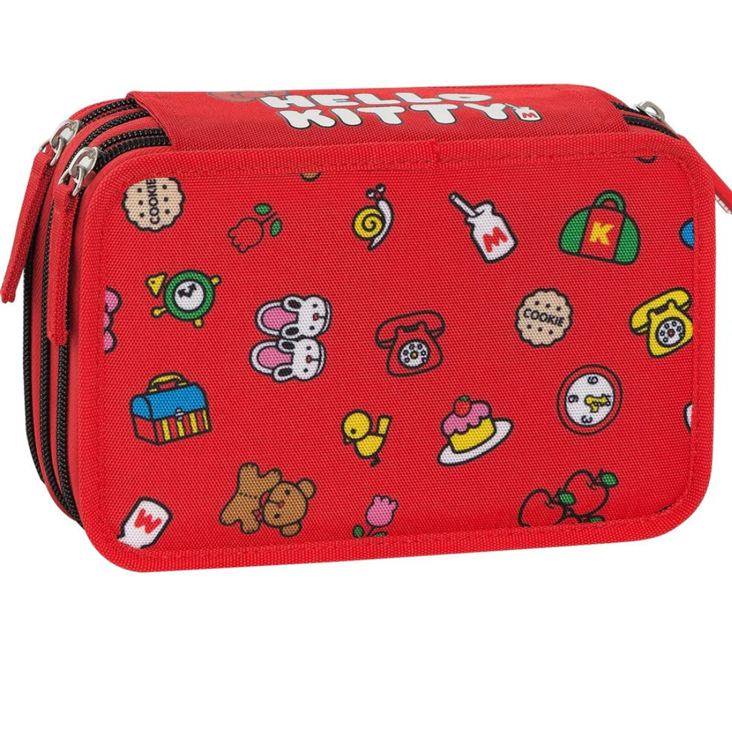 Astuccio Hello Kitty 3 zip