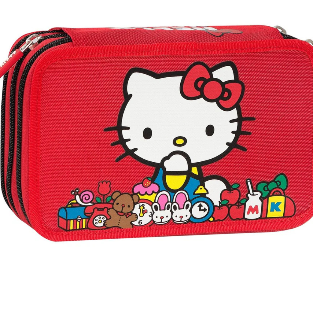 Astuccio Hello Kitty 3 zip