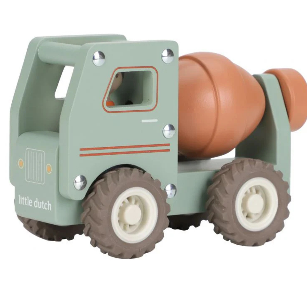 Betoniera con personaggio