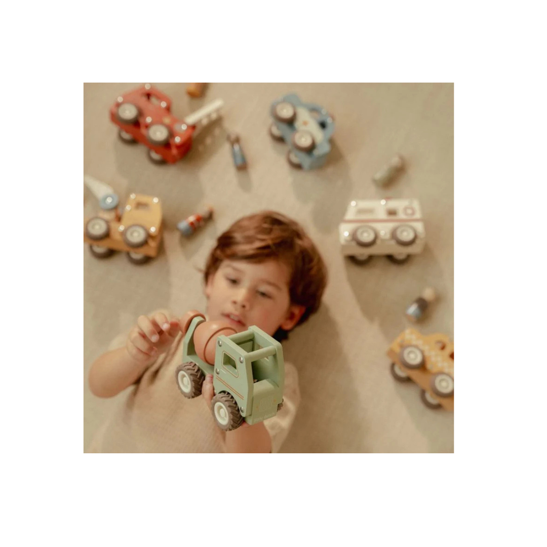 Betoniera con personaggio