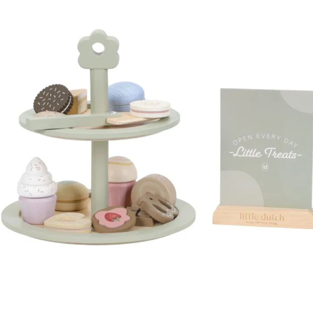 Alzata Porta Dolci in Legno