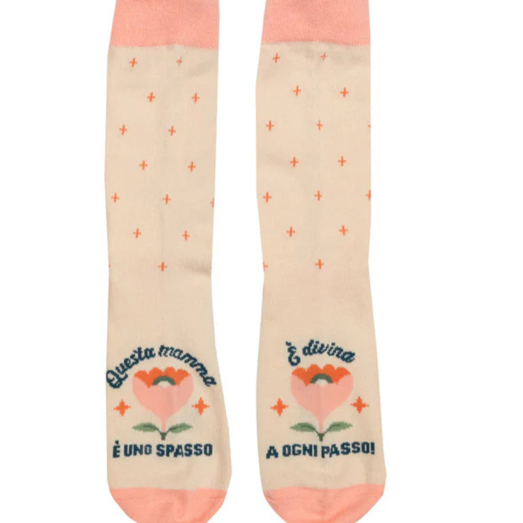 Calzini Taglia 39-41 - Questa mamma è uno spasso. È divina a ogni passo!