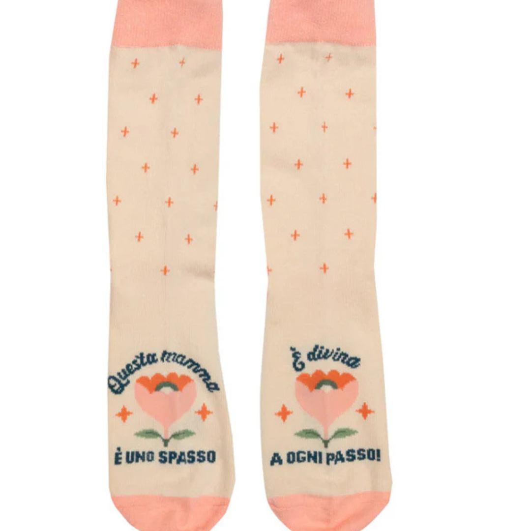 Calzini Taglia 39-41 - Questa mamma è uno spasso. È divina a ogni passo!
