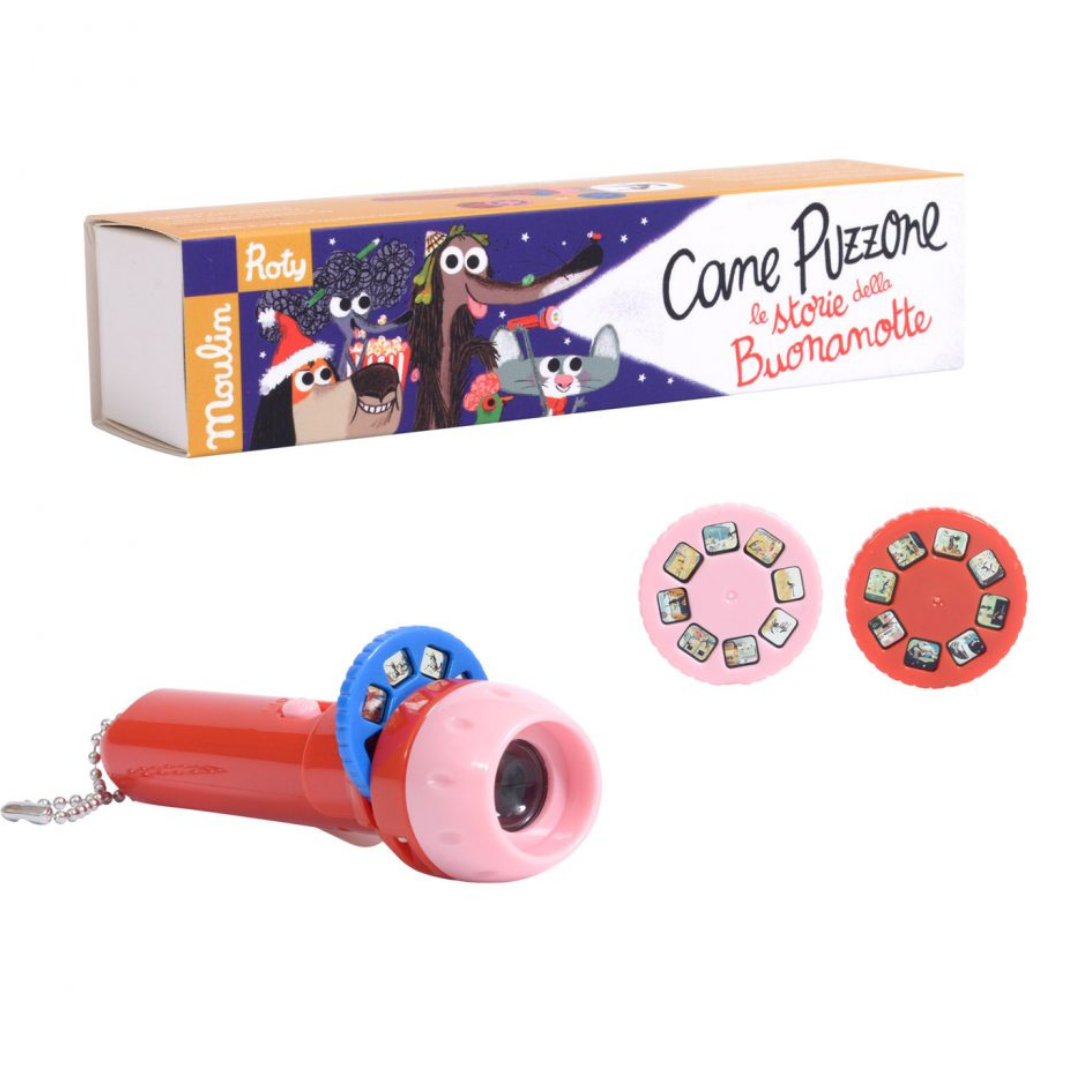 Lampada proietta storie Cane Puzzone