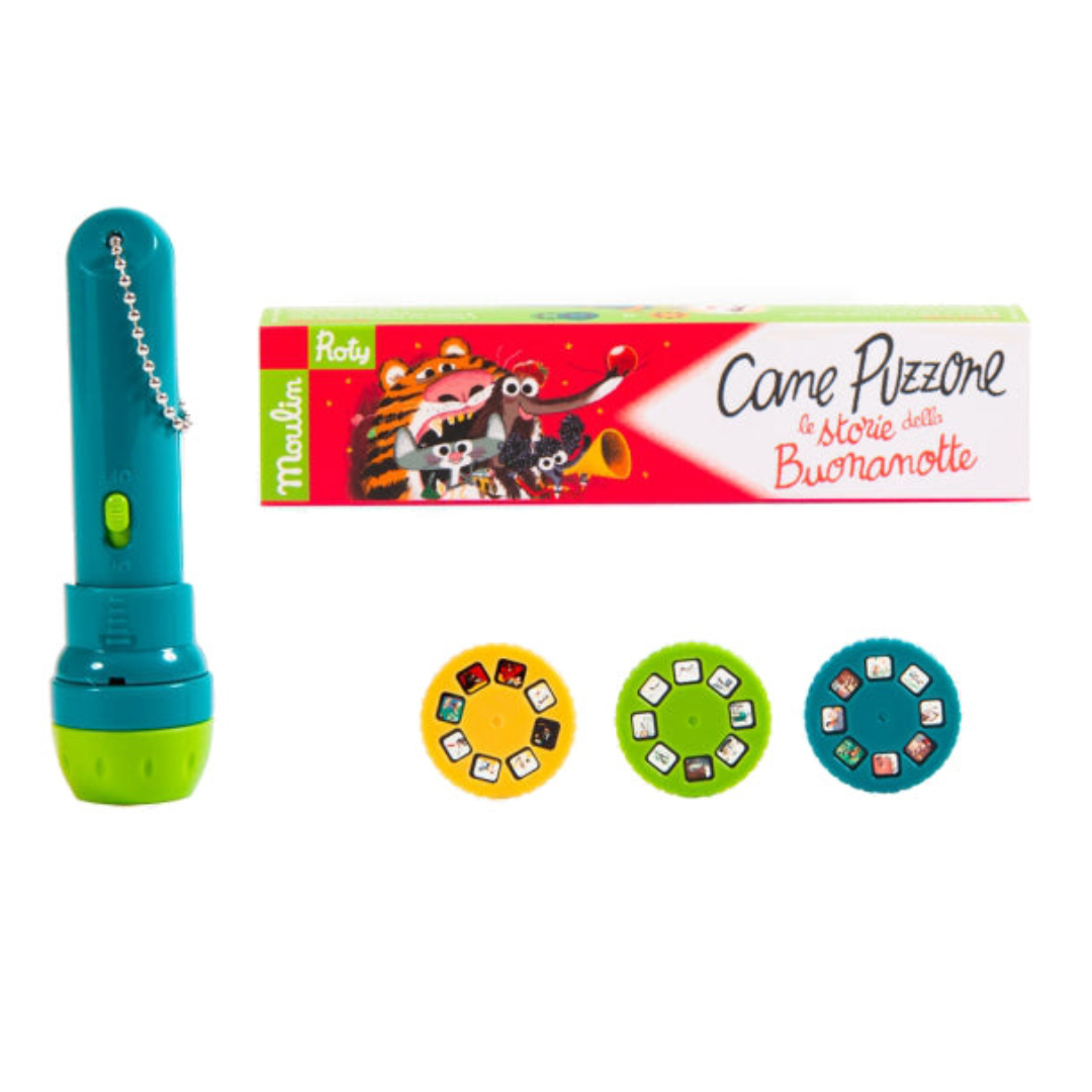 Lampada proietta storie Cane Puzzone