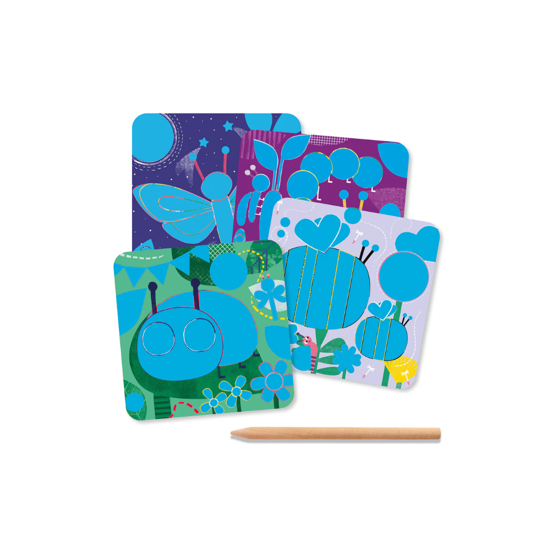 Carte da grattare -Animali molto piccoli