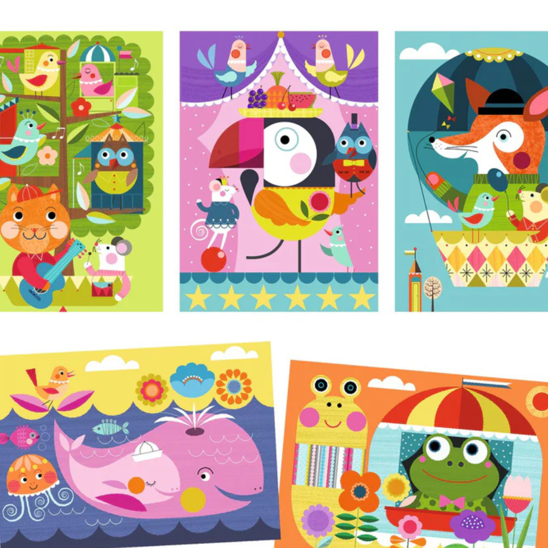 Carte da grattare scoprire è divertente