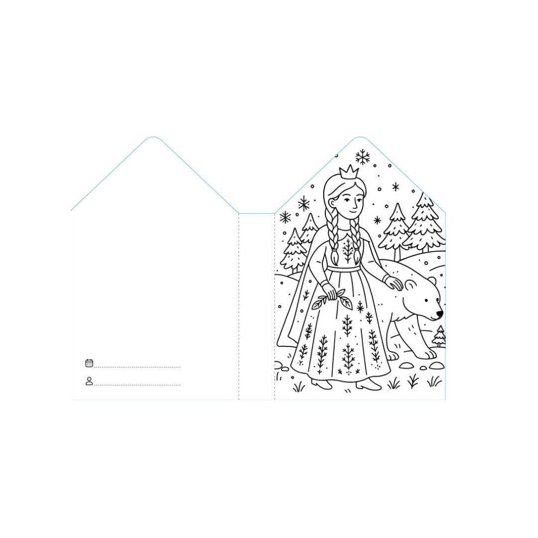Colouring books Principesse