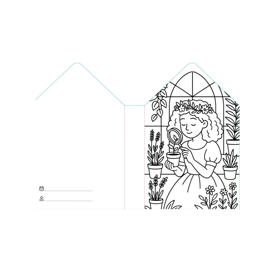Colouring books Principesse