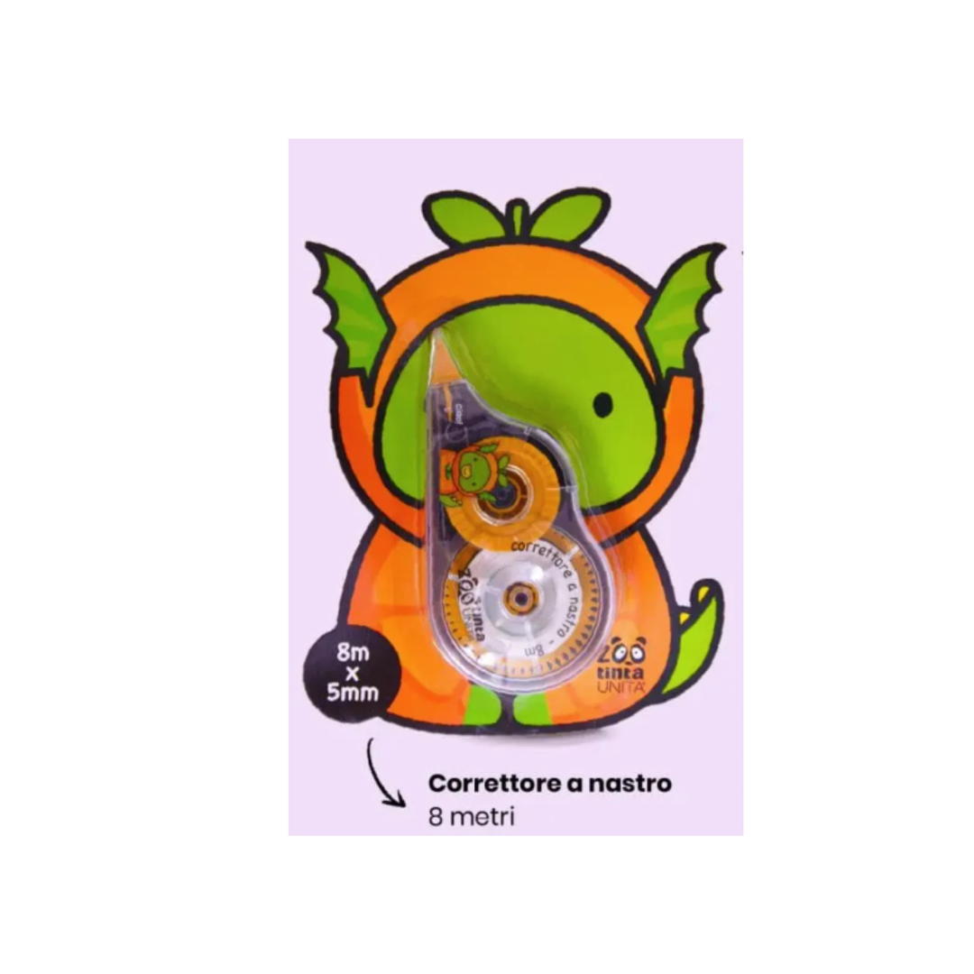 Correttore a Nastro Zoo – Tinta Unita Fruit Collection