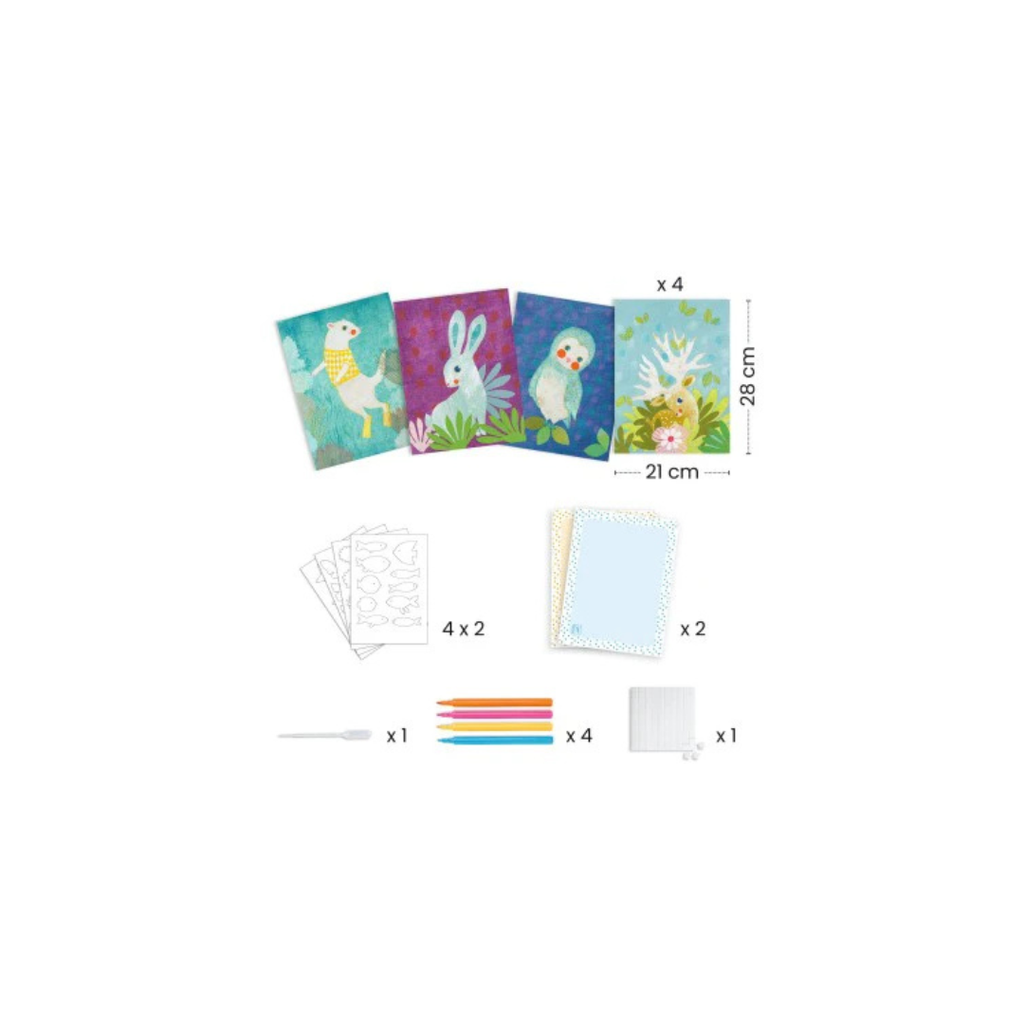 Creare con la carta assorbente