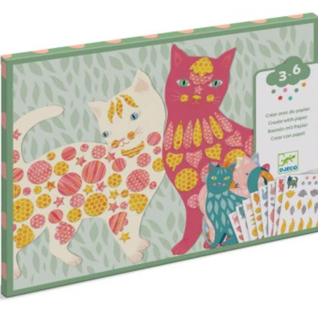 Creare con la carta i gatti