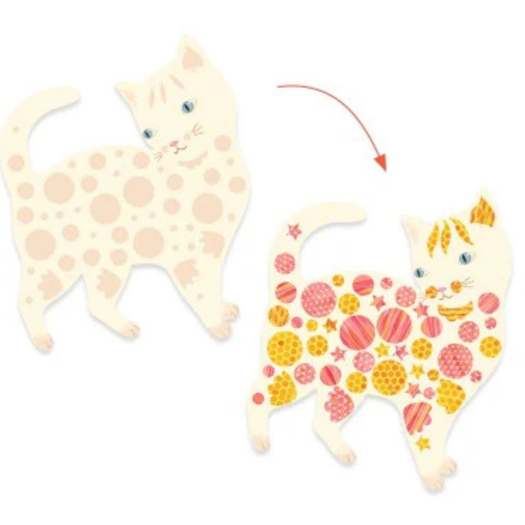 Creare con la carta i gatti