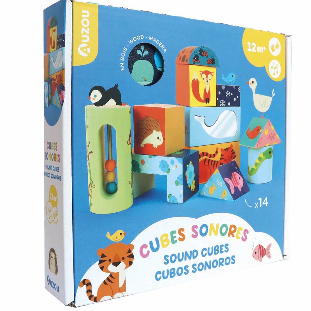 Cubi sonori in legno