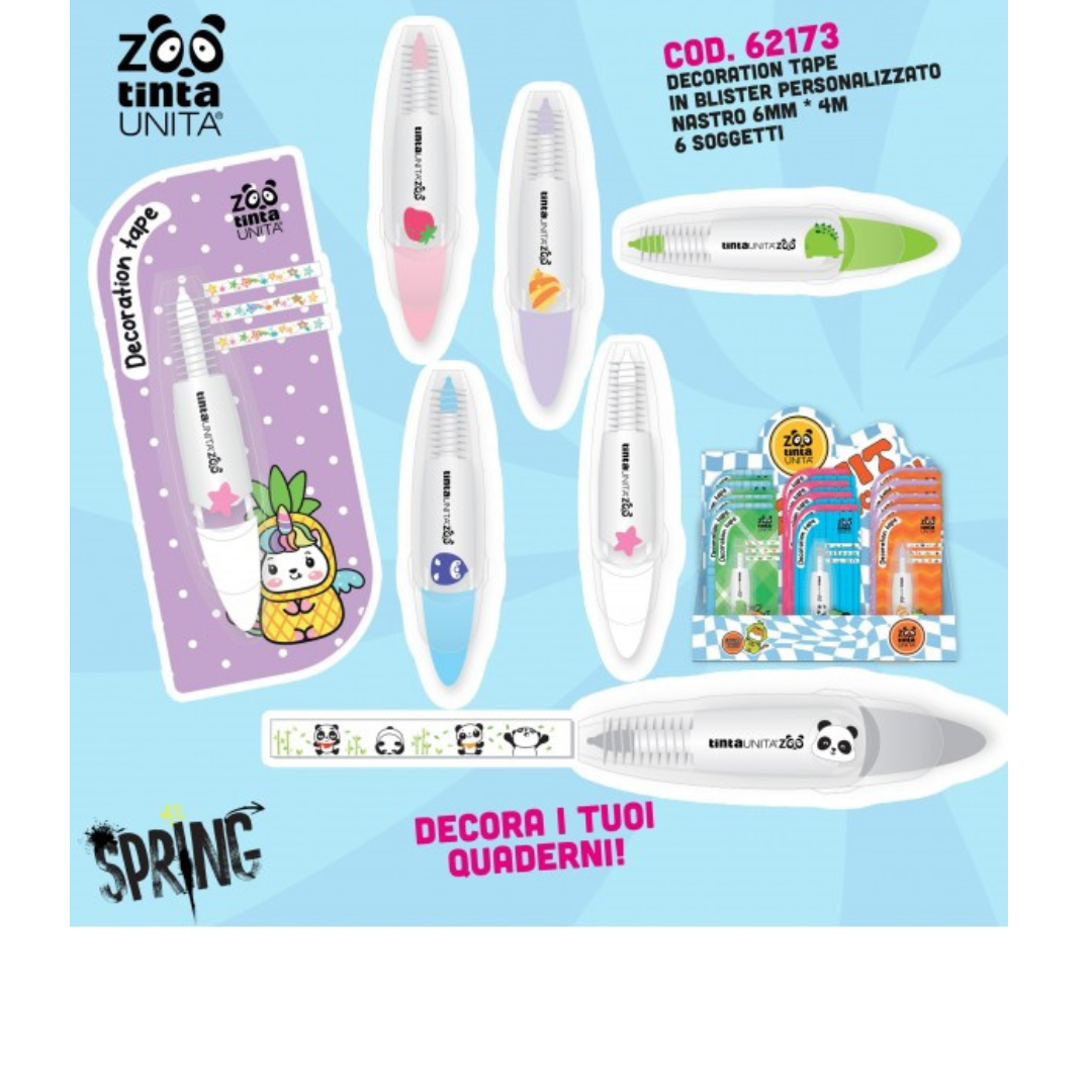 Decoration tape nastro adesivo decorato