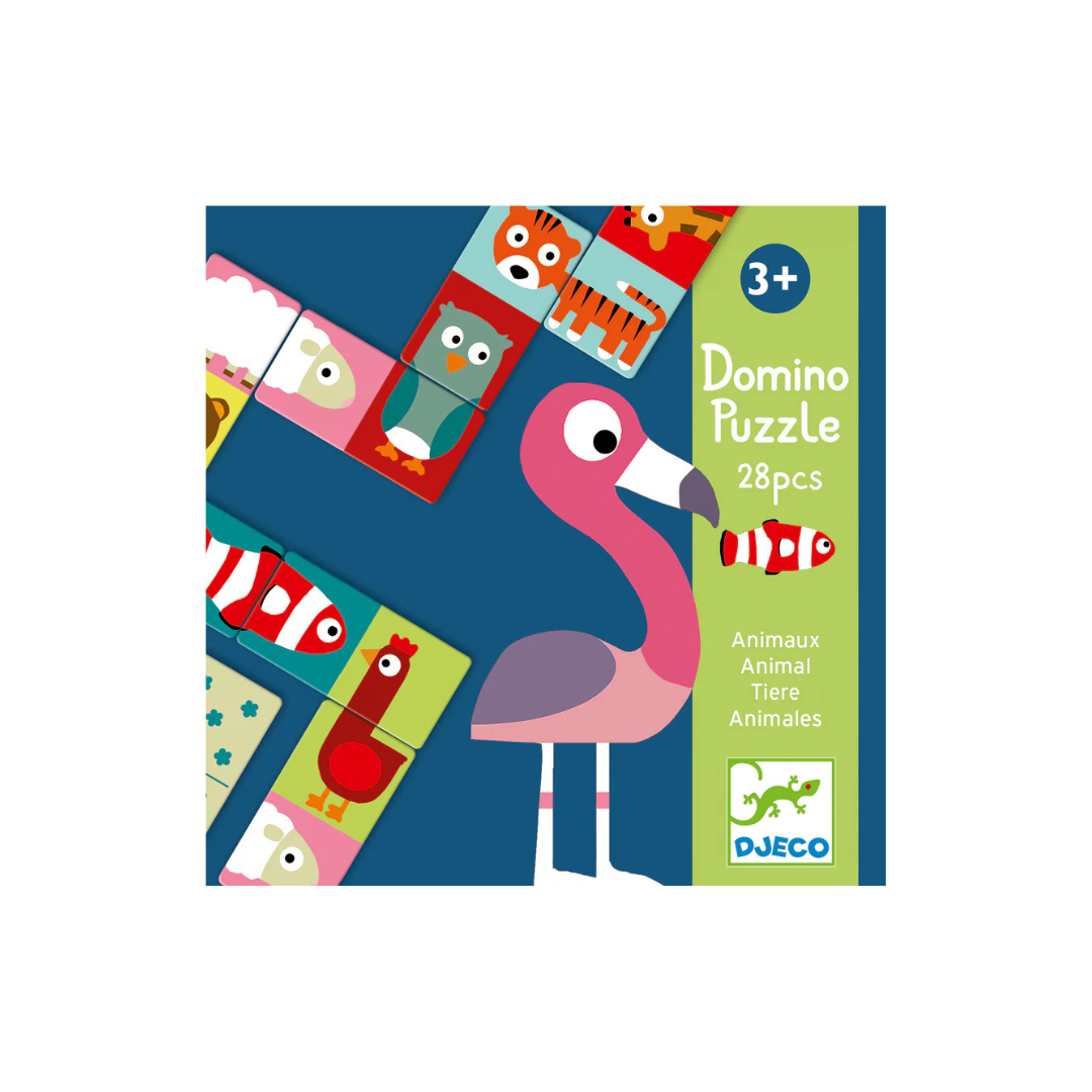 Domino animo-puzzle