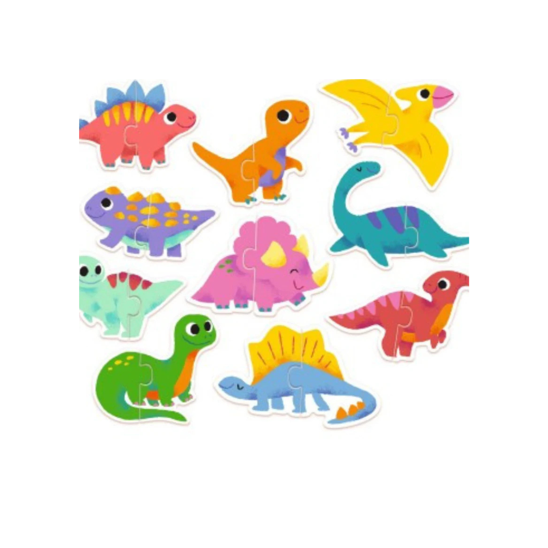 Puzzle Duo Dinosauri