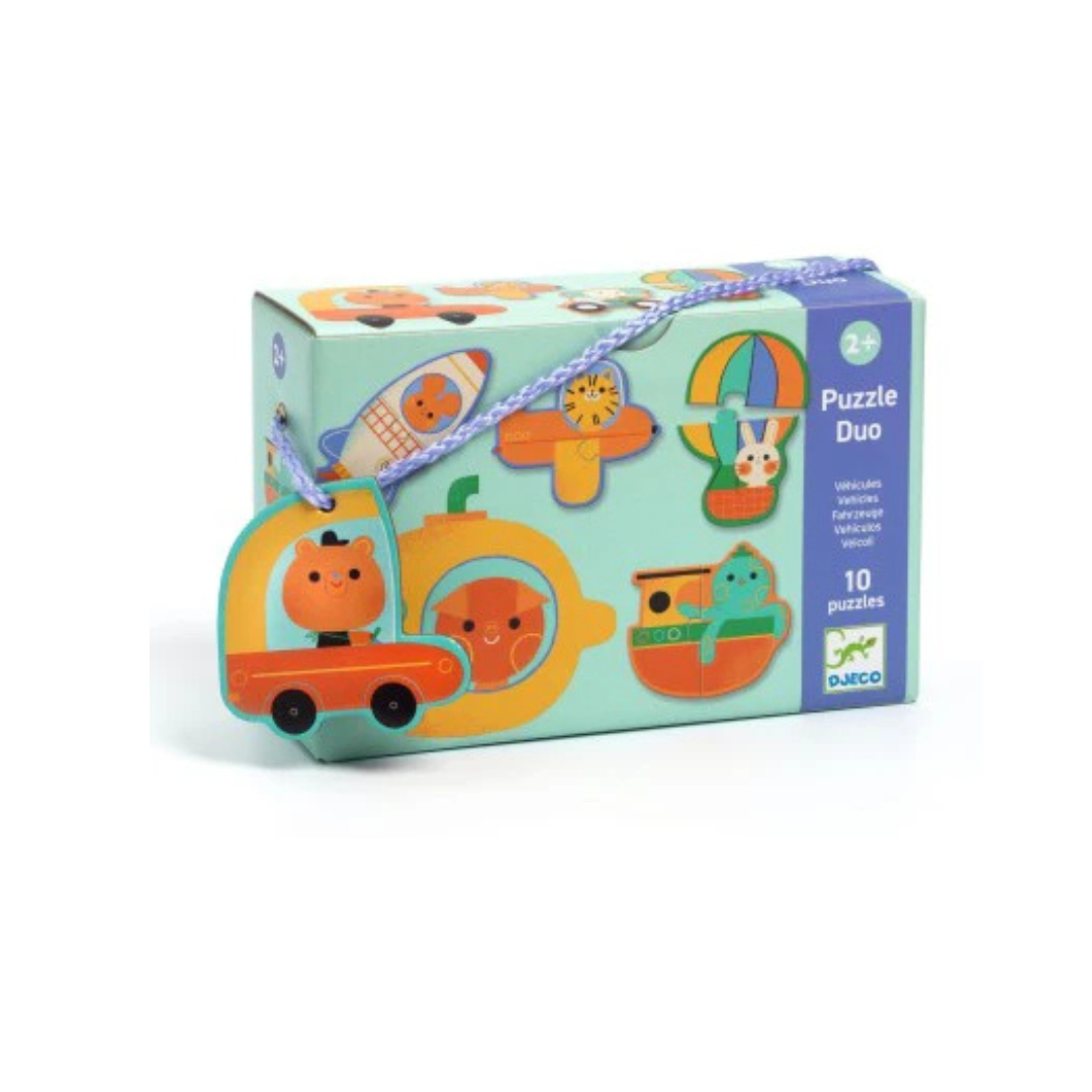 Puzzle  Duo - Veicoli