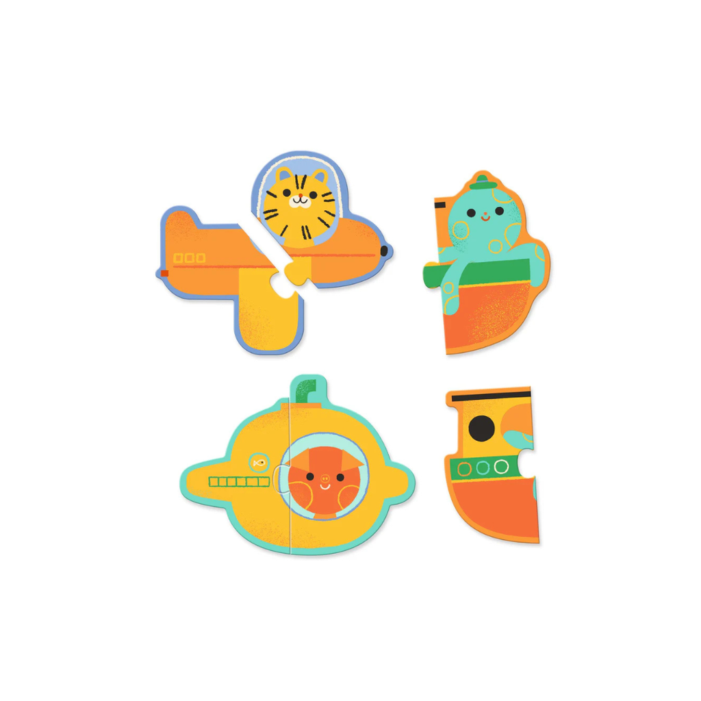 Puzzle  Duo - Veicoli