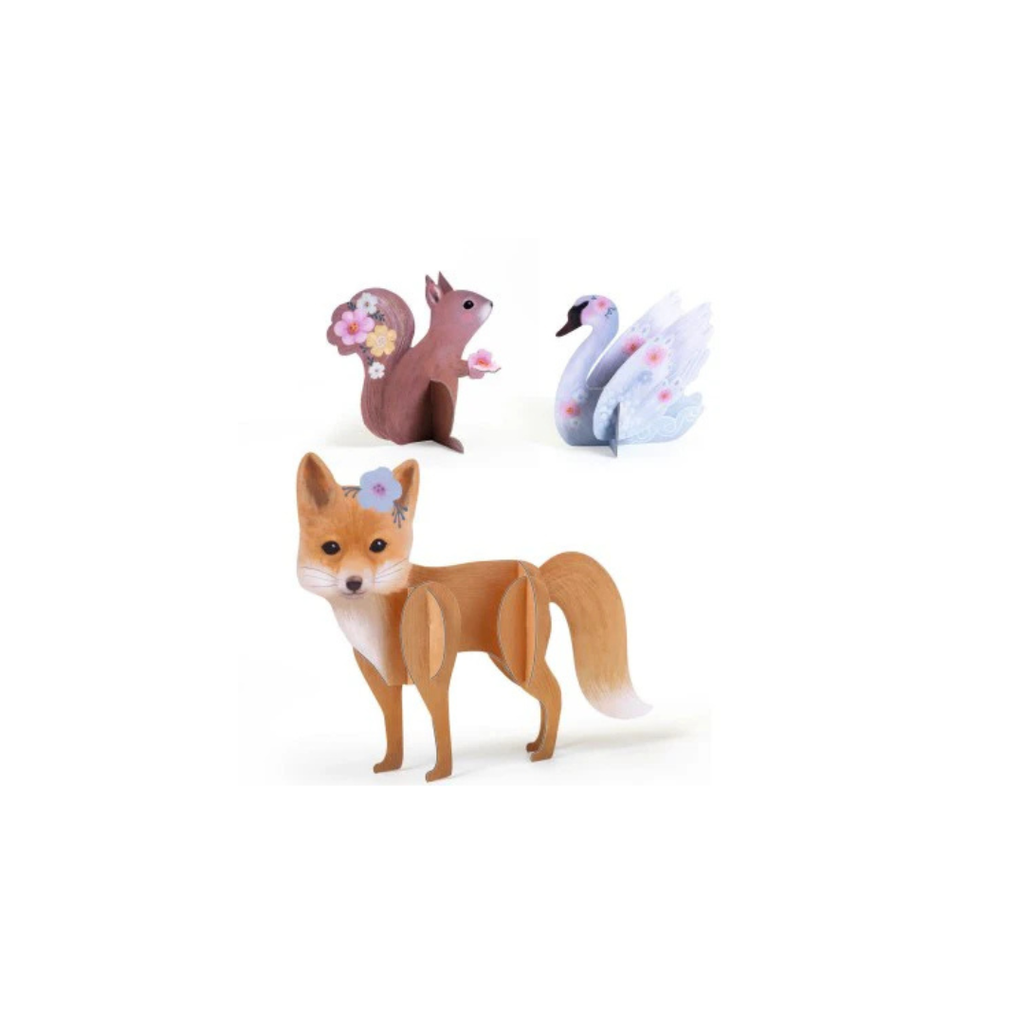 Fluffy Box, Kit creativo 6 attività a tema animali teneri