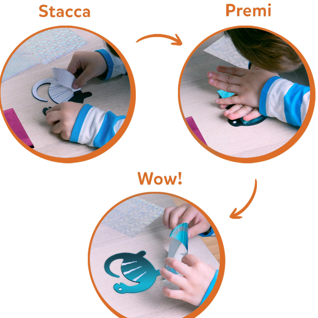 Foil Fun – Dinosauri | Kit creativo artistico per bambini