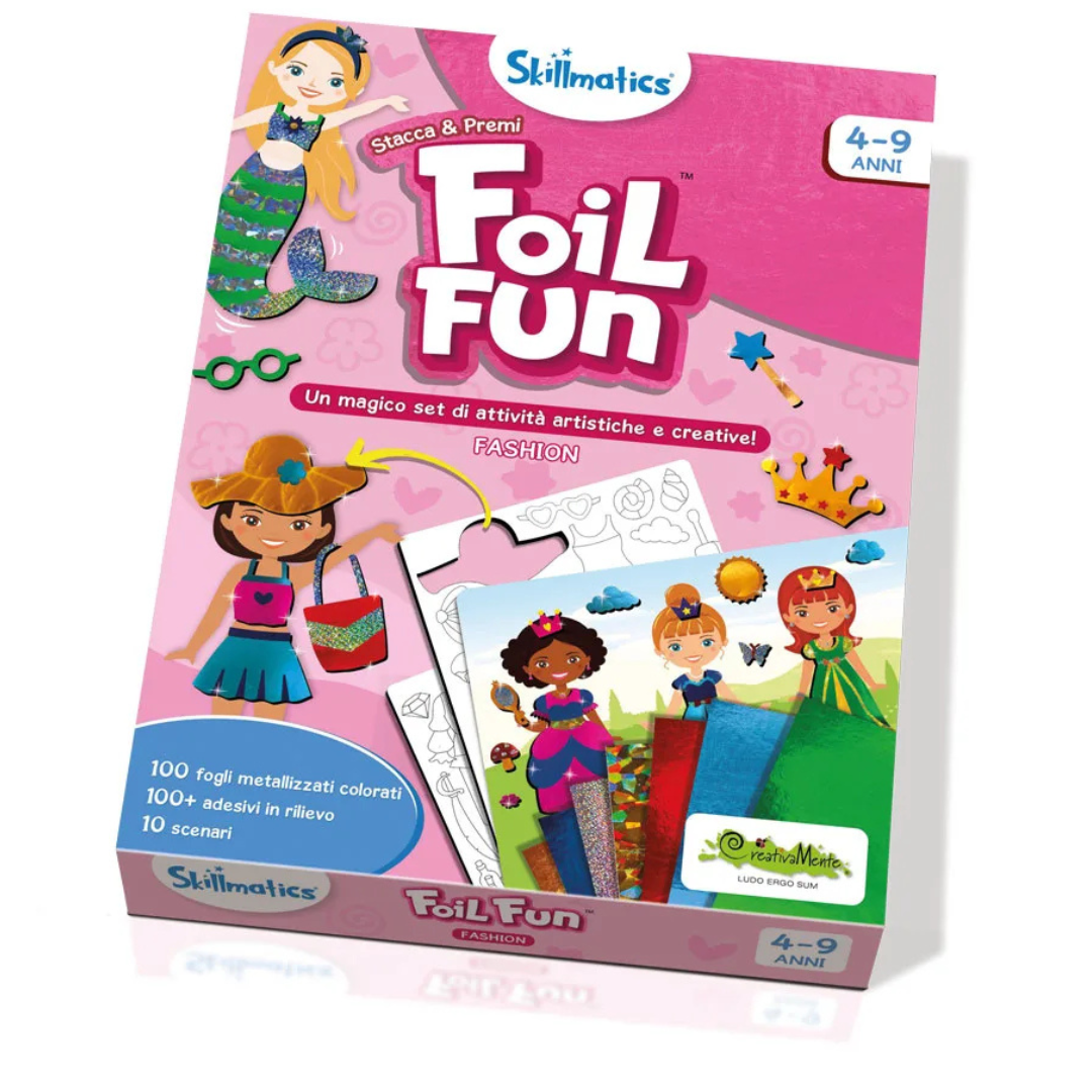 Foil Fun – Fashion | Kit creativo moda per bambini